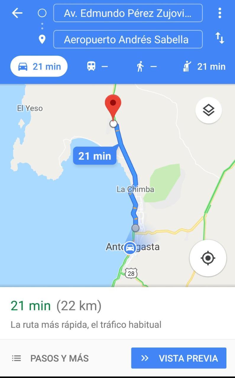אנטופגסטה Hermoso Departamento Con Vista Al Mar מראה חיצוני תמונה