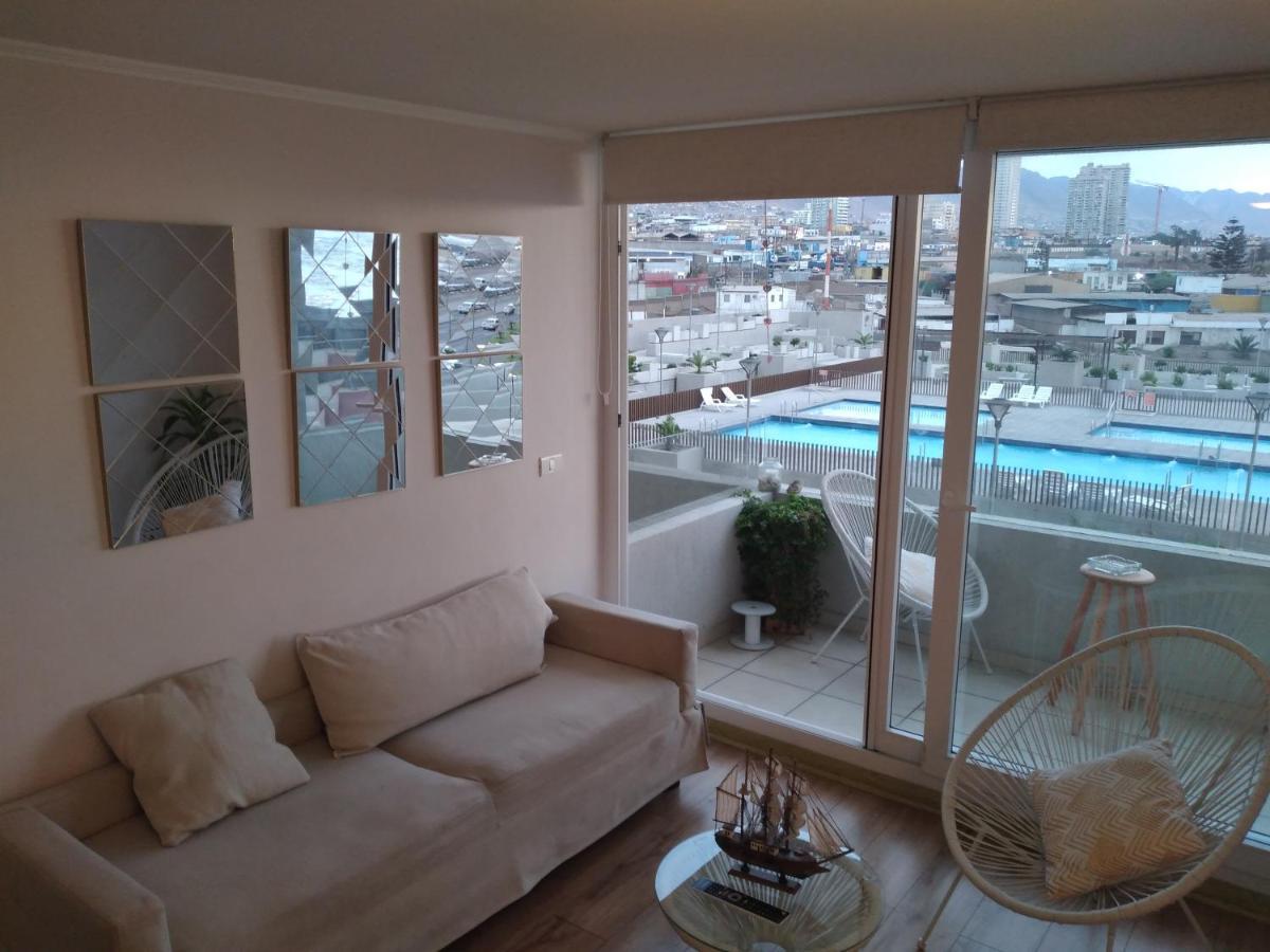 אנטופגסטה Hermoso Departamento Con Vista Al Mar מראה חיצוני תמונה